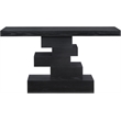 Pemberly Row Contemporary Black Console Table - 56