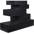 Pemberly Row Contemporary Black Console Table - 56