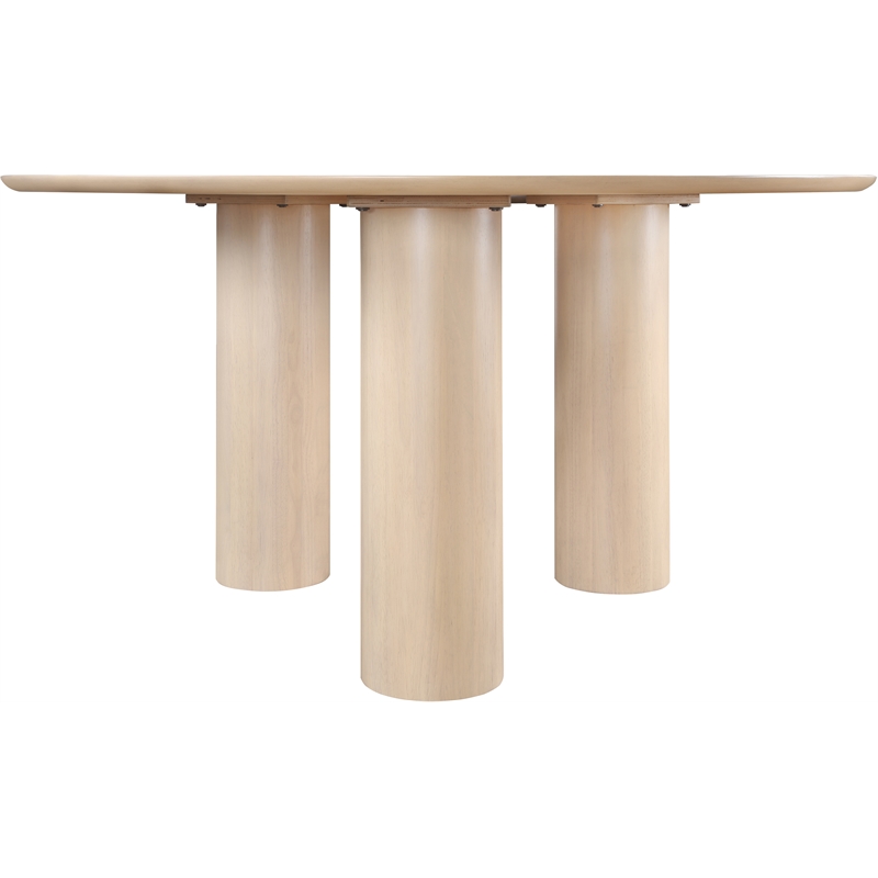 Pemberly Row Mid-Century Natural Dining Table - 54