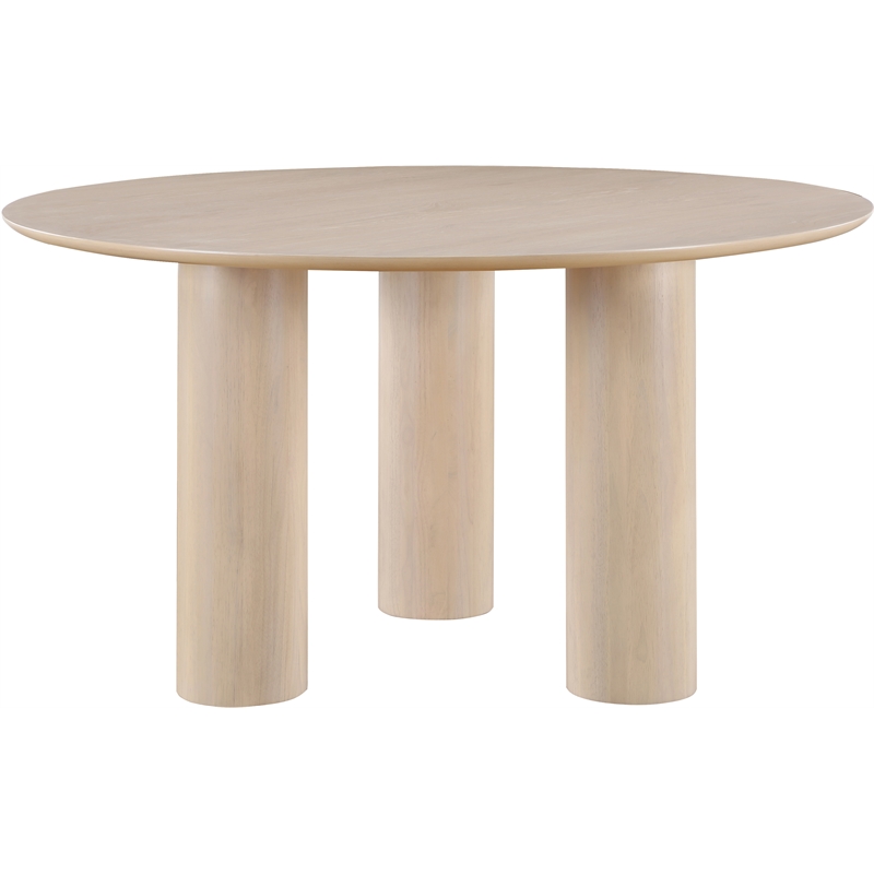 Pemberly Row Mid-Century Natural Dining Table - 54