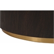 Pemberly Row Mid-Century Brown Oak Coffee Table - 36