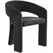 Pemberly Row Contemporary Soft Black Dining Chair (Set of 2)