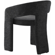 Pemberly Row Contemporary Soft Black Dining Chair (Set of 2)