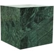 Pemberly Row Contemporary Green Marble End Table - 18