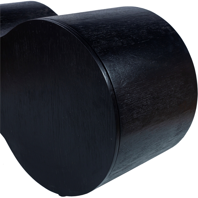 Pemberly Row Contemporary Black Sideboard/Buffet - 76