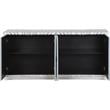 Pemberly Row Contemporary Silver Sideboard/Buffet - 66
