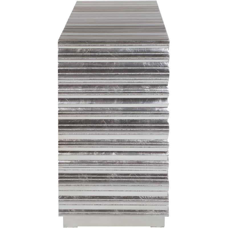 Pemberly Row Contemporary Silver Sideboard/Buffet - 66