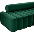 Pemberly Row Contemporary Soft Green Velvet Chair - 41.5