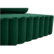 Pemberly Row Contemporary Soft Green Velvet Chair - 41.5