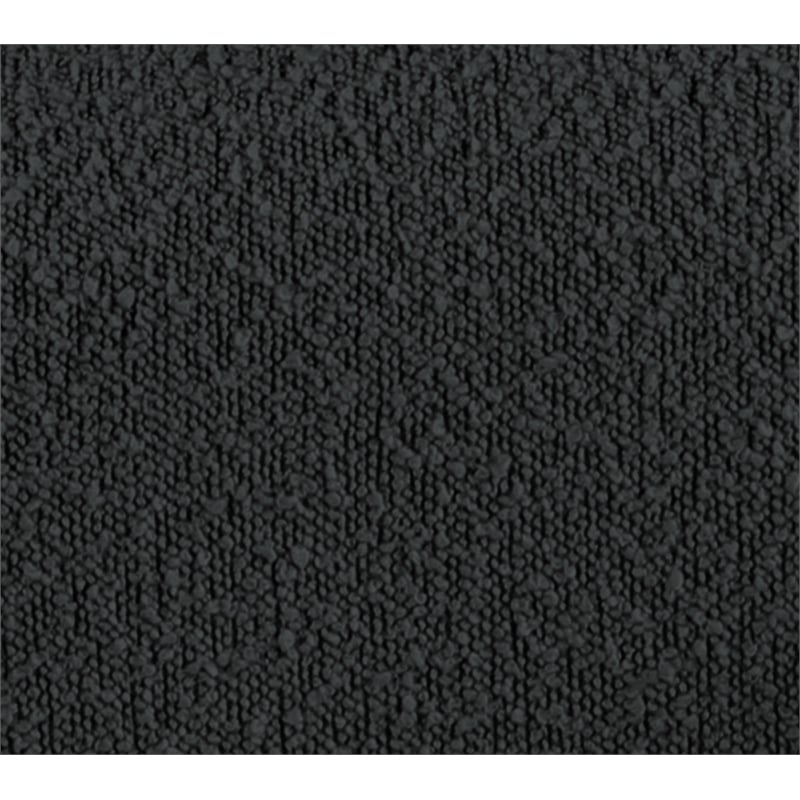 Pemberly Row Contemporary Black Boucle Fabric Sofa - 88.5