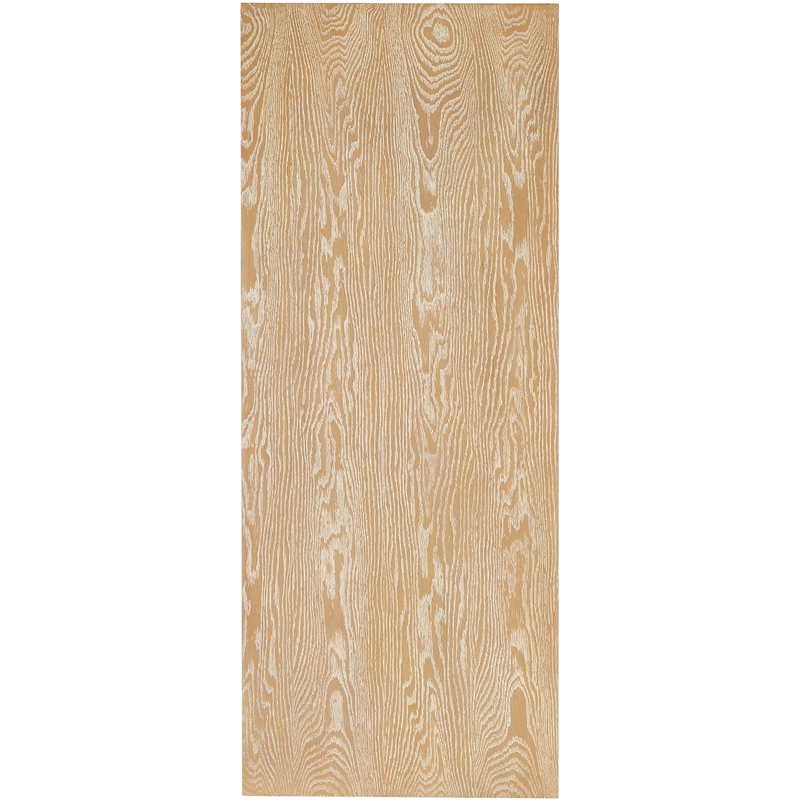 Pemberly Row Contemporary Natural Oak Veneer Chest - 32