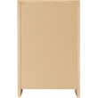 Pemberly Row Contemporary Natural Oak Veneer Chest - 32