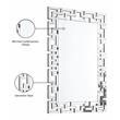 Pemberly Row Contemporary Geometric Designed Mirror - 31.5