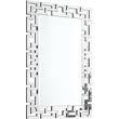 Pemberly Row Contemporary Geometric Designed Mirror - 31.5