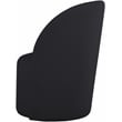 Pemberly Row Contemporary Black Fabric Accent Chair - 24