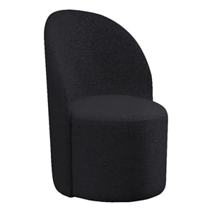 Pemberly Row Contemporary Black Fabric Accent Chair - 24&quotW x 26&quotD x 35&quotH