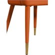Pemberly Row Modern / Contemporary Cognac Velvet Dining Chair