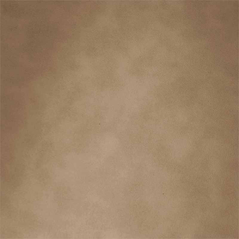 Pemberly Row Contemporary Soft Tan Vegan Leather Bench - 56.5