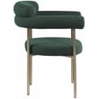 Pemberly Row Contemporary Green Dining Chair (Set of 2) - 28.5