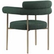 Pemberly Row Contemporary Green Dining Chair (Set of 2) - 28.5