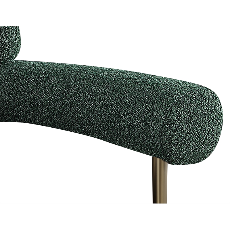 Pemberly Row Contemporary Green Dining Chair (Set of 2) - 28.5