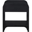 Pemberly Row Contemporary Black Night Stand / Side Table - 22
