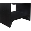 Pemberly Row Contemporary Black Night Stand / Side Table - 22