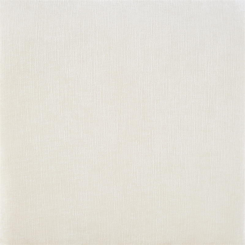 Pemberly Row Modern / Contemporary Soft Cream Chenille Fabric Bench