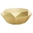 Pemberly Row Modern / Contemporary Diamond Shaped Steel Coffee Table