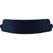 Pemberly Row Contemporary Soft Navy Velvet 3-Piece Sectional