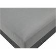 Pemberly Row Contemporary Gray Outdoor Patio Modular Sectional