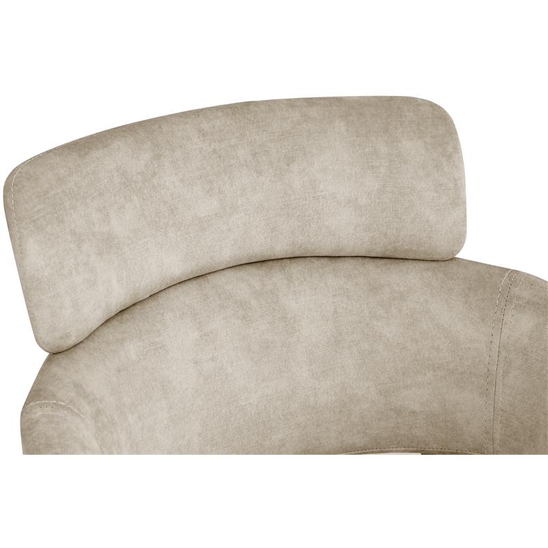 Pemberly Row Contemporary Stone Velvet Dining Chair (Set of 2)