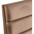 Pemberly Row Contemporary Beige Velvet Dining Chair (Set of 2)