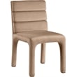 Pemberly Row Contemporary Beige Velvet Dining Chair (Set of 2)