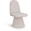 Pemberly Row Contemporary Beige Fabric Dining Chair (Set of 2)
