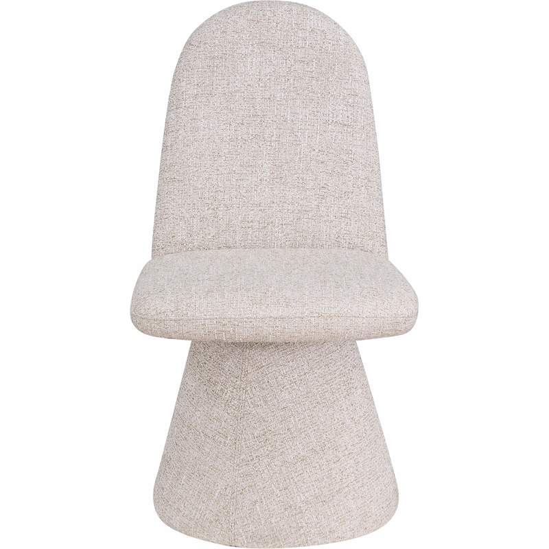 Pemberly Row Contemporary Beige Fabric Dining Chair (Set of 2)