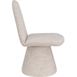 Pemberly Row Contemporary Beige Fabric Dining Chair (Set of 2)