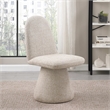 Pemberly Row Contemporary Beige Fabric Dining Chair (Set of 2)