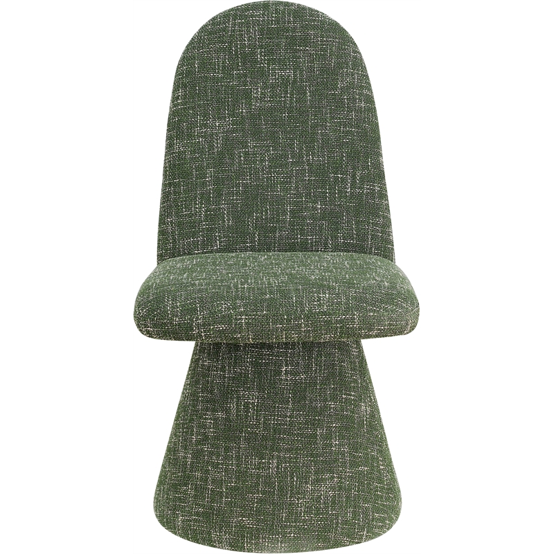 Pemberly Row Contemporary Green Fabric Dining Chair (Set of 2)