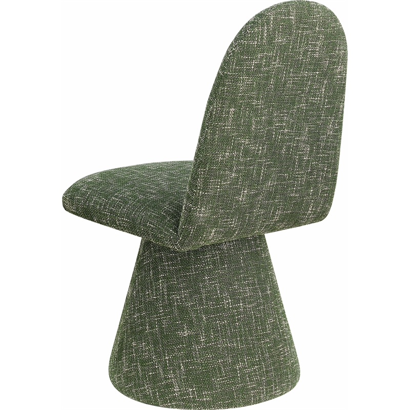 Pemberly Row Contemporary Green Fabric Dining Chair (Set of 2)