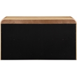 Pemberly Row Mid-Century NaturalAsh Wood and Natural Cane Dresser