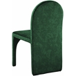Pemberly Row Contemporary Green Velvet Dining Side Chair (Set of 2)