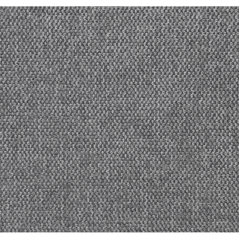 Pemberly Row Contemporary Gray Linen Textured Fabric Twin Trundle Bed