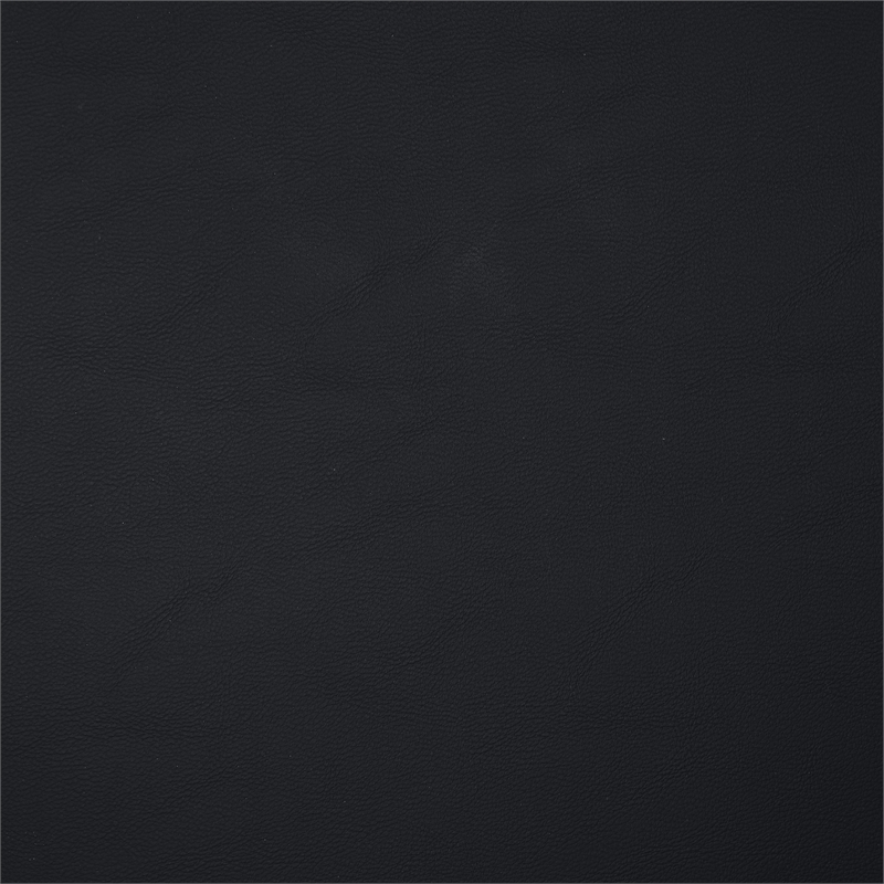 Pemberly Row Contemporary Black Vegan Leather Dining Chair (Set of 2)