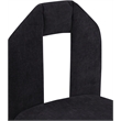 Pemberly Row Contemporary Black Chenille Fabric Dining Chair (Set of 2)
