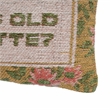 Pemberly Row Contemporary Upholstered Jacquard Cotton Pillow