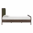 Pemberly Row Forest Green Velvet King Bed - 79.9