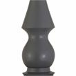 Pemberly Row Transitional Black Finish Pendant Lamp - 15.7