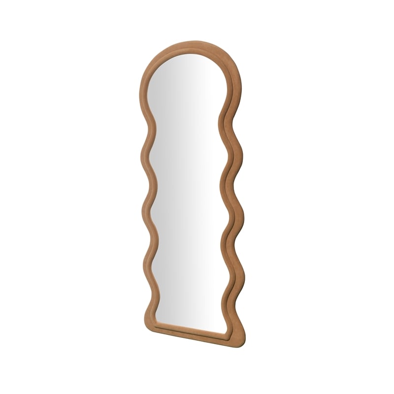 Pemberly Row Handmade Contemporary Cinnamon Velvet 70