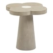 Pemberly Row Contemporary Washed Ash Side Table - 18.5